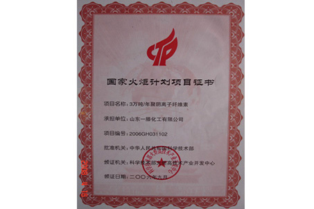 火炬計(jì)劃項(xiàng)目