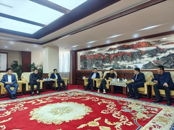 集團董事長帶隊到長春市二道區(qū)政府拜訪交流